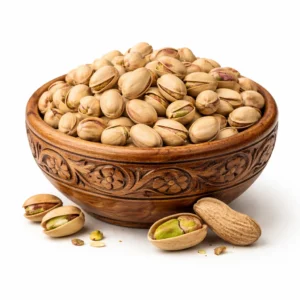 پسته شور شده با طعم نمکی